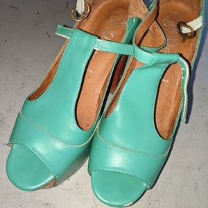 Jeffrey Campbell wooden heels